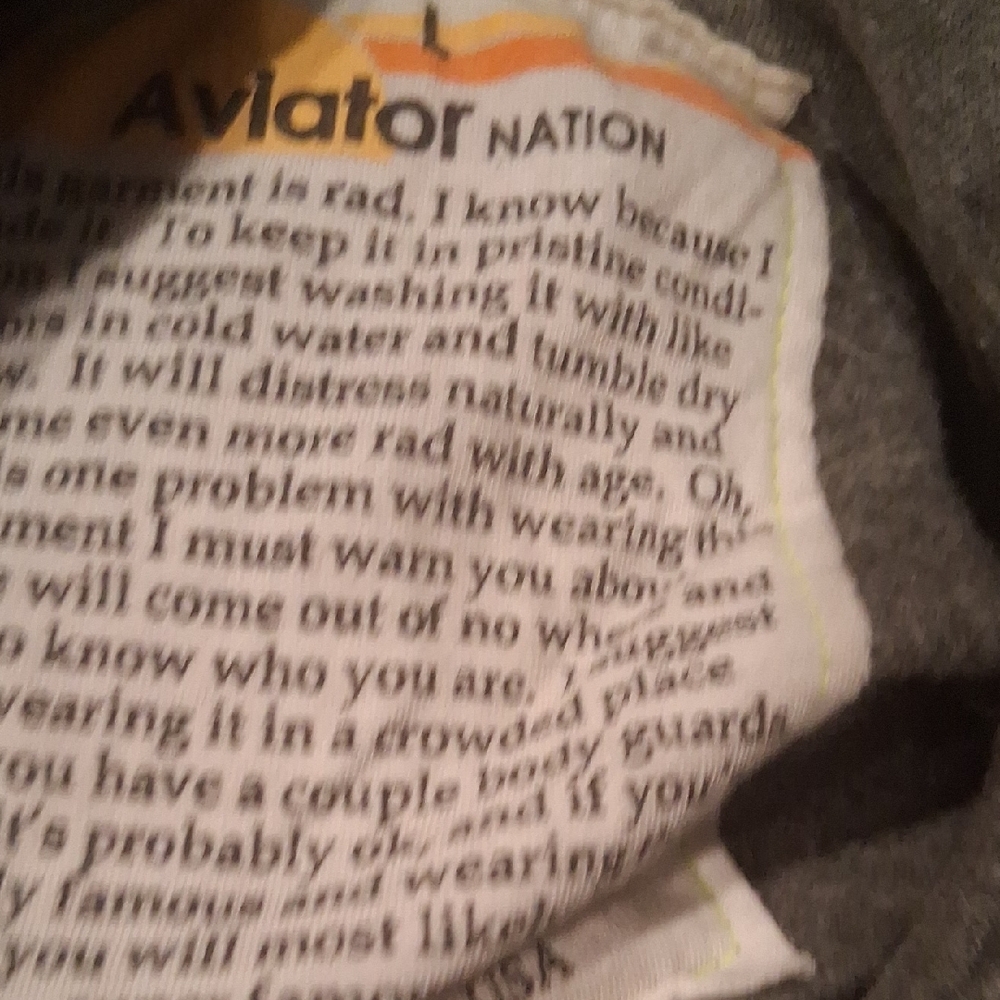 Aviator Nation Gray Garment